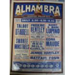 Theatre/entertainment, a collection of 11 posters/flyers, 1920's onwards, various locations inc.