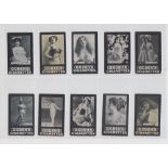 Cigarette cards, Ogden's, Actresses, 'Tabs' type, plain backs, overseas issue, Ogden's ref book item