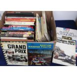 Motoring/Motor Racing, a collection of 30 books & annuals, various ages inc. Ayrton Senna by C.