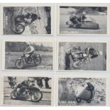Trade cards, Castrol, Famous Riders (Motor Cycles) (set, 18 cards) (vg)