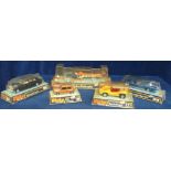 Bubble Packed Dinky Toys, 178 Mini Clubman, 227 Beach Buggy, 152 Rolls Royce Phantom V, 128 Mercedes