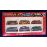 Lone Star Flyers Six-Piece Gift Set, comprising Gran Tourismo, Lotus Europa, Maserati Mistrale,