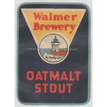 Beer label, Thompson's, Walmer Brewery, Kent, Oatmeal Stout, (v.r), 85mm, (vg) (1)