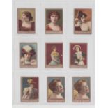 Cigarette cards, Ogden's, Miniature Playing Cards, Actresses, (43 cards) (fair/gd)
