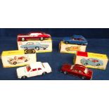 Dinky Toy Cars, 173 Pontiac Parisienne, 159 Ford Cortina De Luxe, 166 Renault R16, 168 Ford