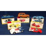 Dinky Toys With Speedwheels, 223 McLaren M8A Can Am, 179 Opel Commodore, 200 Matra 630, 202 Fiat