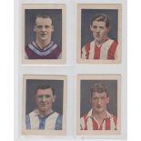 Trade cards, Chums, Real Colour Photo's (Footballers), 'X' size, (set, 10 cards) (one with sl mark