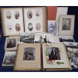 Photographs, a large quantity of photo's in albums, various sizes and styles, inc carte de visite