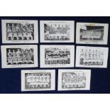 Trade cards, Scottish Daily Express, Scottish Football Teams, 1957/58 all with 'Presented by
