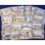 Trade cards, Nugget Polish, Allied Series, 'X' size, (25/30 plus one duplicate) (mixed condition,