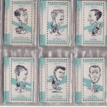 Trade cards, Sweetule, International Footballers, packet issue, (set, 25 uncut packets) (gd/vg)