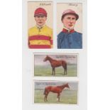 Cigarette cards, 2 sets, Ogden's, Racehorses, (set, 50 cards) (mostly gd) & Anstie, Racing Series (