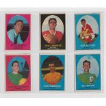 Trade cards, A&BC Gum, Footballers, (Bazooka) (set, 82 cards) plus some duplicates (mixed condition,