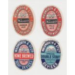 Beer labels, Wadworth & Co Ltd, Northgate Brewery Devizes, Pale Ale, Amber Ale, Special Double Stout