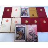 Books, Rudyard Kipling, a collection of 12 books, mostly published by Macmillan Press, inc. Stalky &