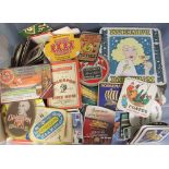 Beer & Drink mats, a collection of 1,000+ advertising mats, UK & Foreign, mostly 1960's onwards inc.