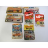 Matchbox Superfast, including 34 Chevy Pro Stocker, 24 Team Matchbox, 61 Blue Shark, 69 Turbo