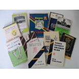 Cricket Yearbooks/Annuals, Yorkshire, 12 hardbacked issues, 1938 & 1959-1969 (inc), Kent 1936, 48,