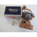 Photography/Camera, a Mycro IIIa 16mm Sub Miniature Camera, complete with 16mm roll of film and