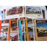 Fire Engines, a collection of 70+ Fire Engine Brochures & information leaflets etc mostly from the