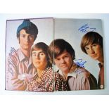 The Monkees / Autographs, UK 1967 Monkees Annual book autographed inside front cover by all 4