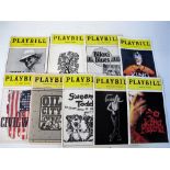 Entertainment, approx 80 Playbill Broadway Theatre programmes, 1960's onwards, some duplicates (
