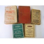 Railways, collection of 5 Railway Timetables inc The Railway & Commercial Gazetteer of England,