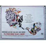 Cinema Posters, I’ll Never Forget What’s Name (1967) UK Quad cinema poster, for the comedy with