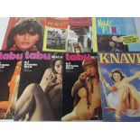 Glamour, a collection of approx 60 magazines, 1960's onwards, various titles inc. Tabu, Escort,