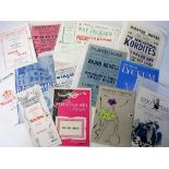 Entertainment, 100+ Theatre programmes and 6 handbills, London and provincial theatres, mainly