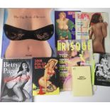 Glamour/Erotica, small selection of books & magazines inc. 1000 Pin Up Girls & The Big Book of