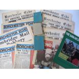 Radio Entertainment, The Archers, nine issues of the Borchester Echo, 1950's/70's plus one