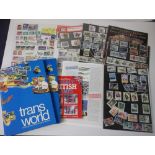 Stamps, GB & World collection including GB Year Packs 1983-6, plus stamps on and off paper, in album