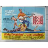 Elvis Presley, 1962 Kid Galahad UK Quad cinema poster, 30”x 40” (folded, ex)