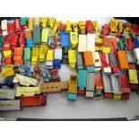 Loose Playworn Matchbox 1-75 Series, mainly commercial vehicles including 'Coca Cola' Karrier