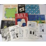 Artwork, selection of original 1960's ink cartoons (37) by 'Waller', 'Clew' & 'Hirst', sold with 5