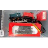 Hornby Dublo 80054 00 gauge locomotive; together with a Tri-Ang Hornby D706 locomotive, a Horby