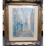 S. FARNHAM St. Ives Watercolour Signed 17.5' x 13.25'