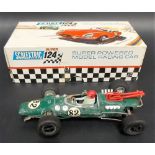 Rare Scalextric Super 124 ACE Series Indianapolis Special 24C/500 model racing car within original