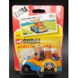 Corgi Juniors 1008 Popeye Paddle-Wagon sealed within original cardboard backing card.