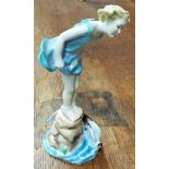 Royal Worcester figure 'Sea Breeze' modelled by F.G. Doughty, No. 3008/1