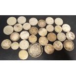 Collection of foreign silver & nickel coinage inc. American