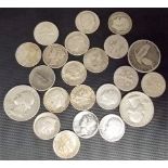 Collection of American silver coins