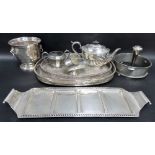 Collection of silver plate