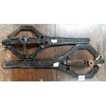 2 Dunlop Rolls Royce wheel spanners, the largest 18.5'