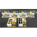 Six Corgi Classics models including four 9041 1912 Rolls Royce Silver Ghost cars within original