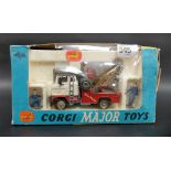 Corgi Major Toys 1142 'Holmes Wrecker' recovery vehicle with forward tilt cab within original box.