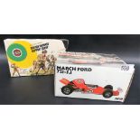 A Polistil March Ford 721-F.1 model within original box; together with an Airfix Military Series