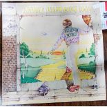 Rare Elton John LP record - 'Goodbye Yellow Brick Road' pressed on yellow vinyl.