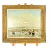 Oil painting of boats on the beach - Image 8 of 12